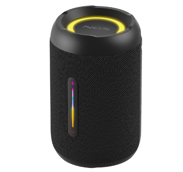 NGS Roller Furia 2 Tiny Black Altavoz Bluetooth Edición Premium