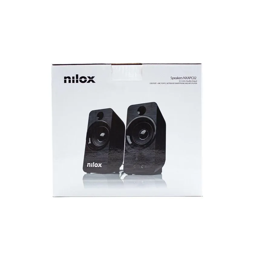 Nilox Speakers NXAPC02 Altavoz Bluetooth Portátil - Imagen 2